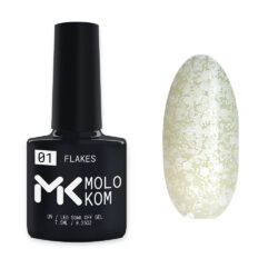 Molokom - värviline geellakk - Flakes 1