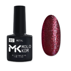 Molokom - värviline geellakk - Metal 2
