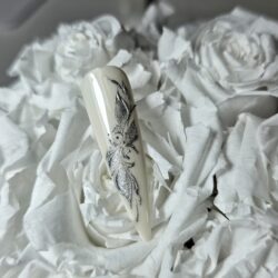 Canni - NailArt - geel - hõbe