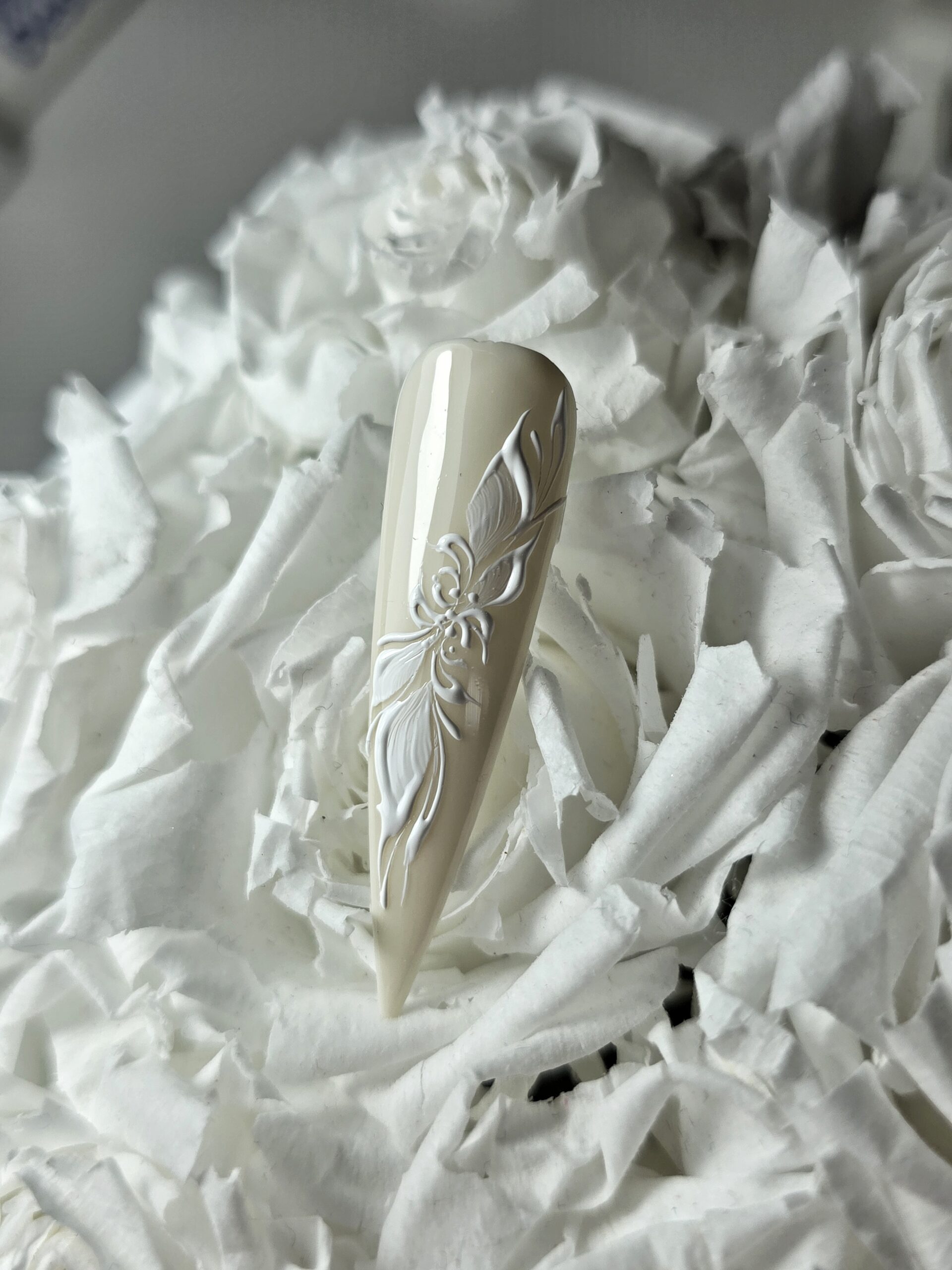 Canni - NailArt - geel - valge