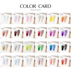 Alternative view of CANNI – Nail Art Gel – TS komplekt – 24 tk